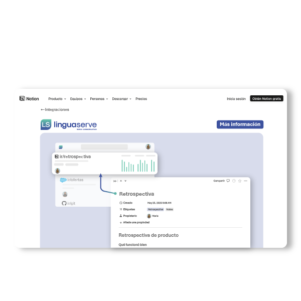 Traduccion de contenido multilingüe con nuestro plugin para Notion