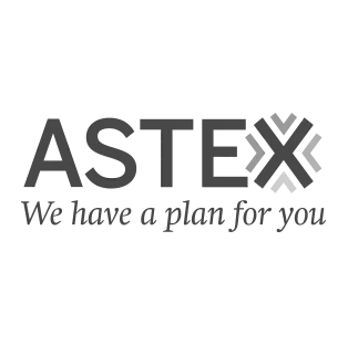 Logotipo gris ASTEX