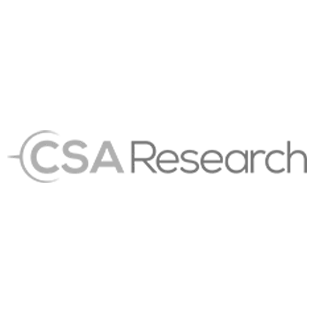 Logotipo gris CSA Research