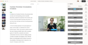 Descript podcast translation tools