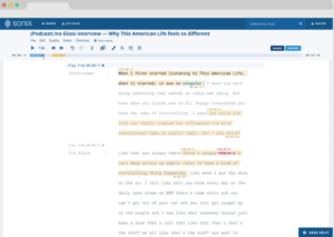Sonix podcast translation tools
