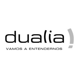 Logotipo negro DUALIA