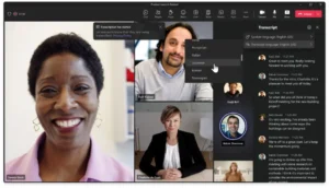 traducción simultánea de Microsoft Teams