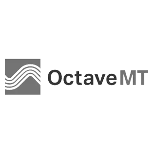 Logotipo gris OctaveMT