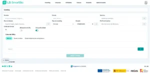 SmartBiC: Innovación en Datos Lingüísticos Eficientes pantalla de menu, interfaz de crawling