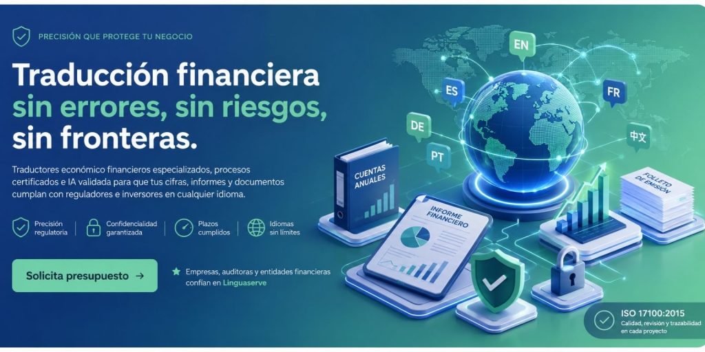Traducción financiera profesional: precisión experta y rapidez con IA validada traduccion financiera profesional